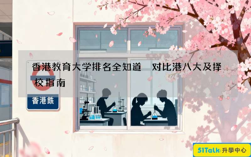 香港教育大学排名全知道 对比港八大及择校指南